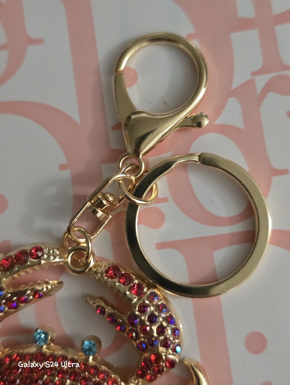 Crab Bag Charm/ Keychain NEW - Picture 4 of 9
